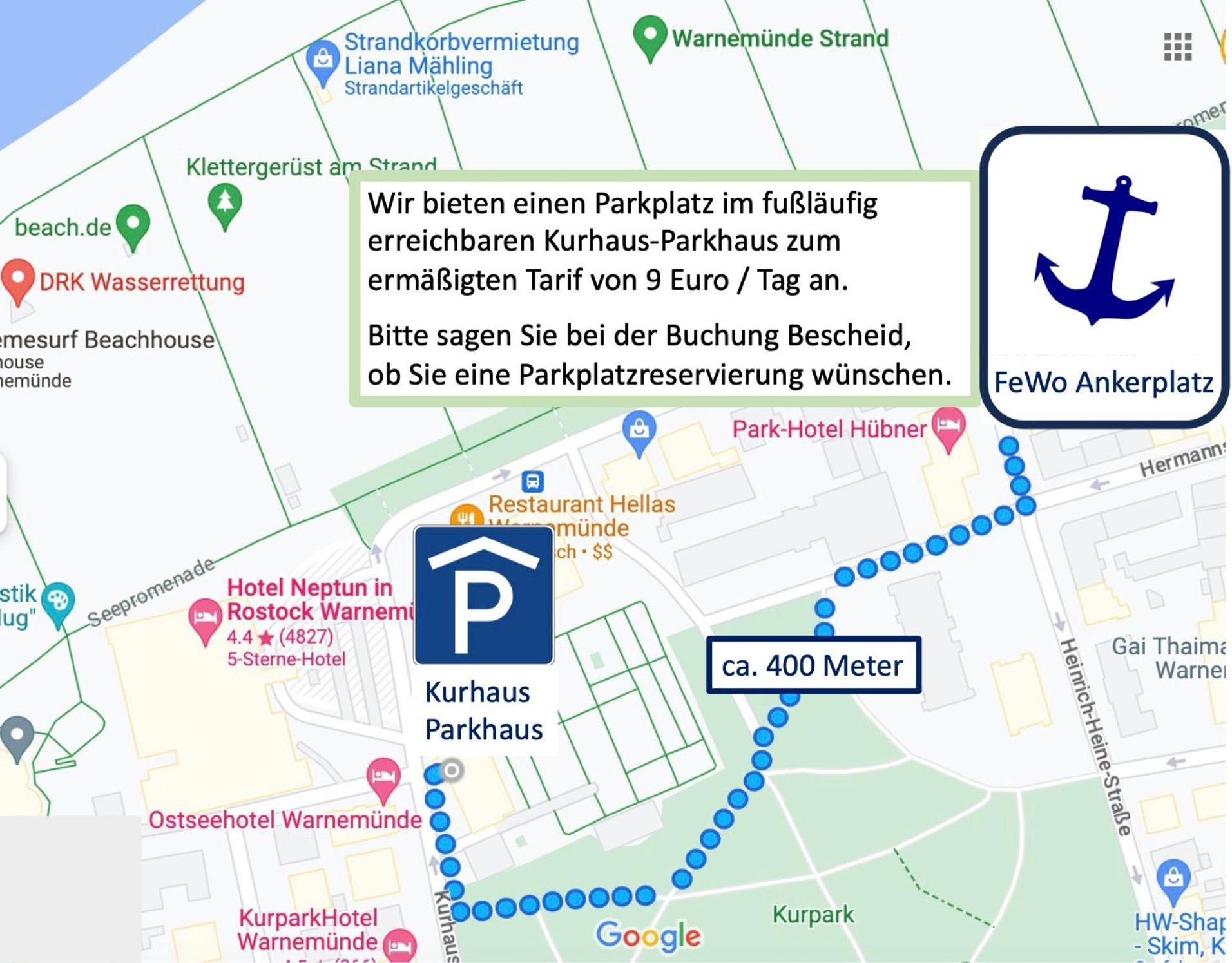 Ankerplatz Warnemuende - Direkte Strandnaehe Mit Leuchtturmblick Rostock Eksteriør billede
